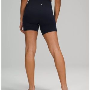 Lululemon Align High Rise Short 6” Navy